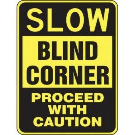 Accuform SURFACE  DRIVING CONDITIONS SIGN FRW477RA FRW477RA